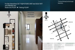 Brand New RFO 20.77 SQM Studio Unit near DLSU-TAFT